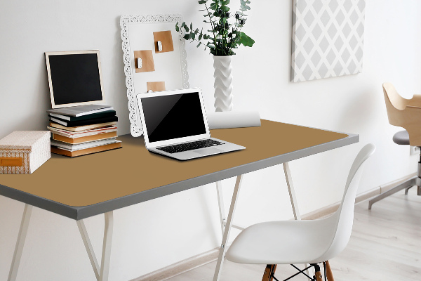 Sous main de bureau doré