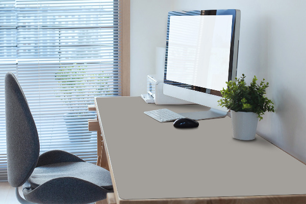 Sous main de bureau Argent