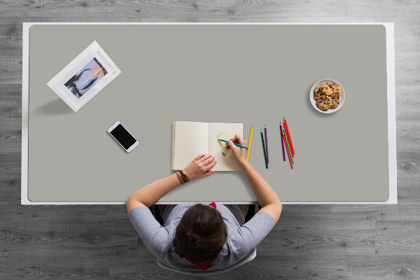 Sous-main bureau Gris indirect