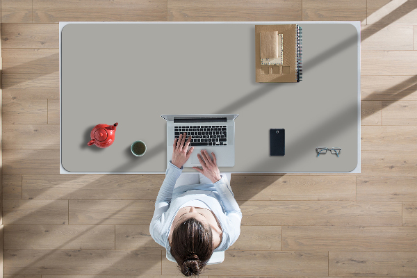 Sous-main bureau Gris indirect