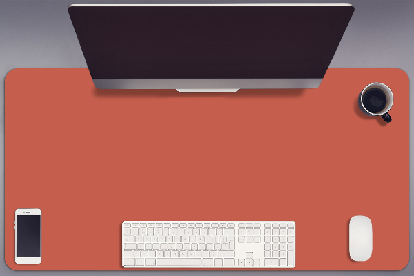 Sous main de bureau Noisette
