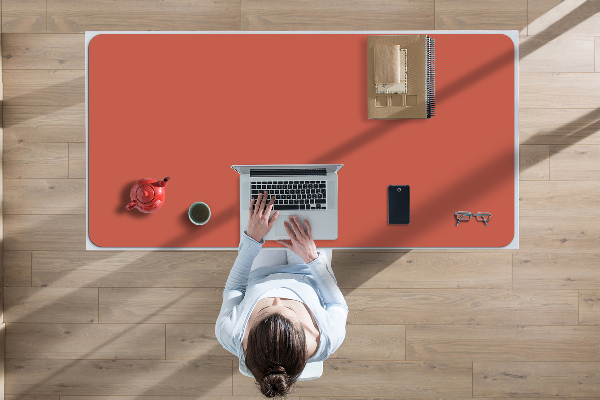 Sous main de bureau Noisette