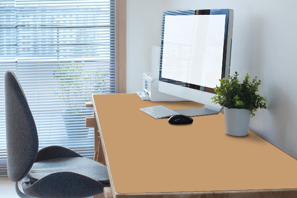 Sous main de bureau Brun clair