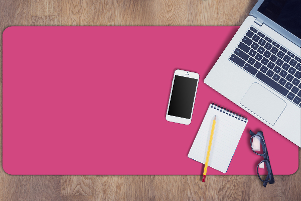 Sous main de bureau Rose