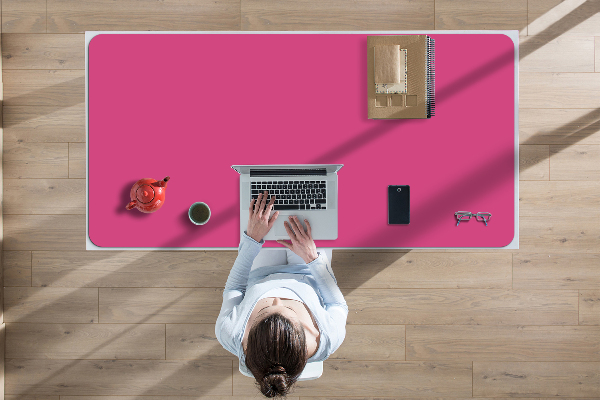 Sous main de bureau Rose