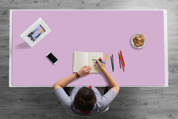 Sous main de bureau Lilas