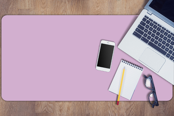 Sous main de bureau Lilas