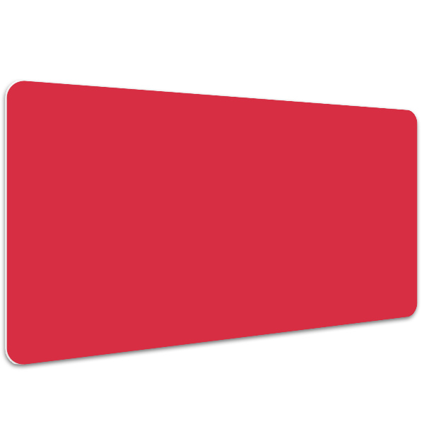 Sous main de bureau rouge