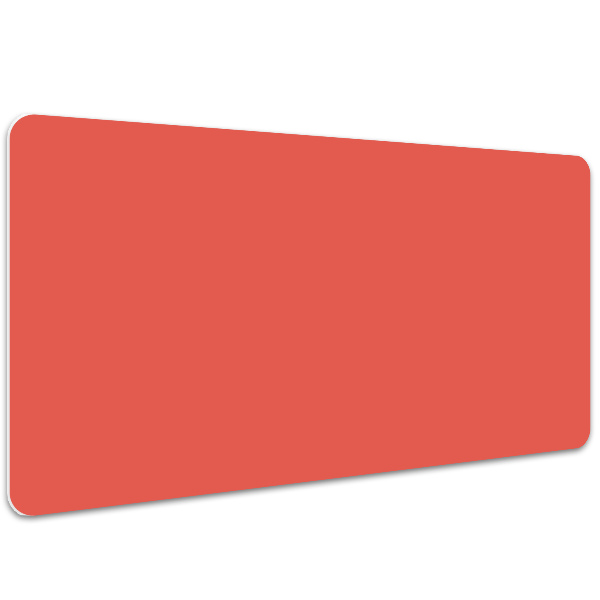 Sous-main bureau Pastel orange