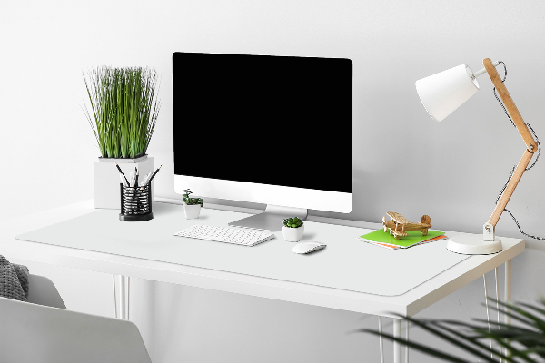 Sous main de bureau Gris clair