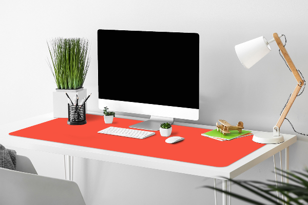 Sous-main bureau Orange vif