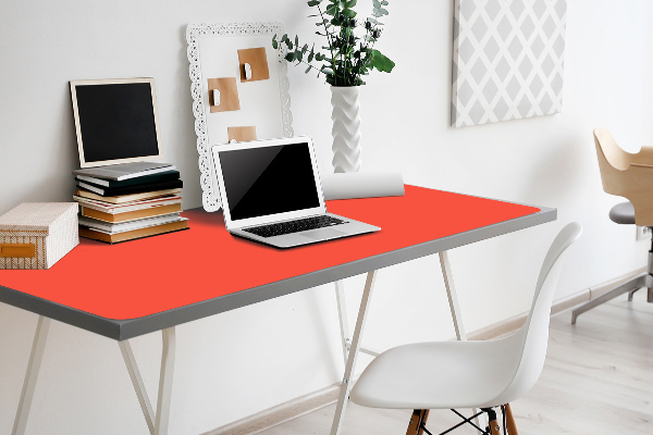 Sous-main bureau Orange vif