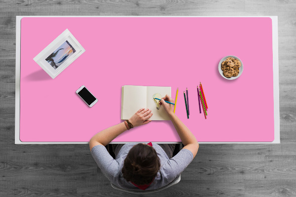 Tapis de bureau Rose clair