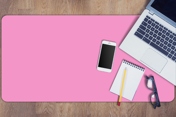 Tapis de bureau Rose clair