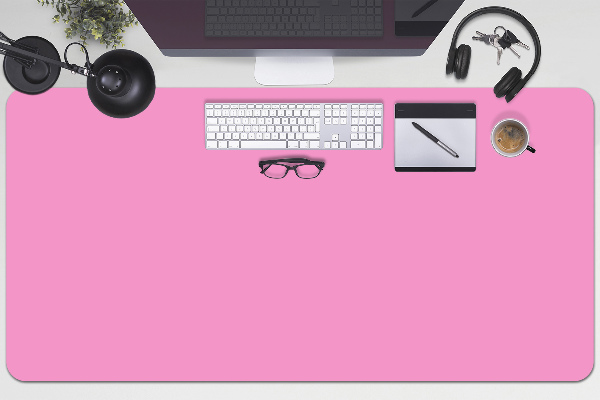 Tapis de bureau Rose clair
