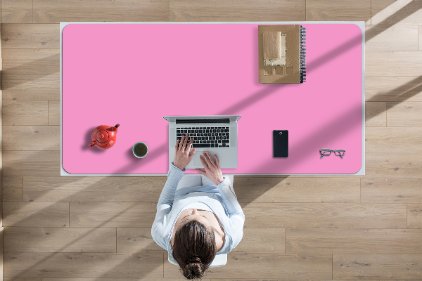 Tapis de bureau Rose clair