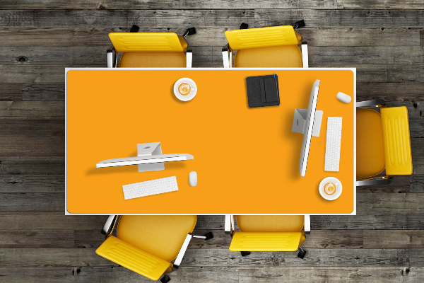 Tapis de bureau Sombre