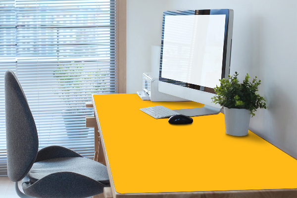 Sous main de bureau Jaune