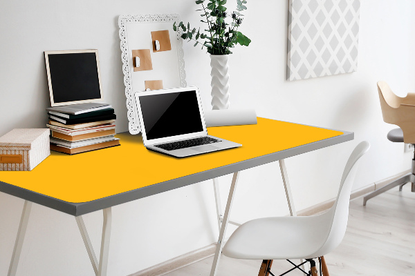 Sous main de bureau Jaune