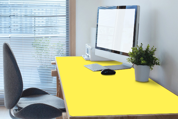 Sous main de bureau Citron