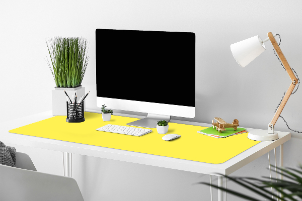 Sous main de bureau Citron
