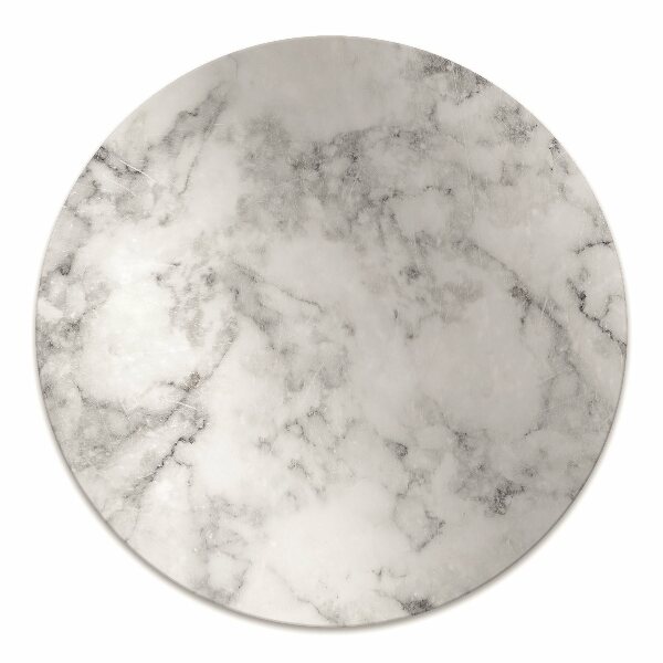 Tapis de chaise marbre blanc