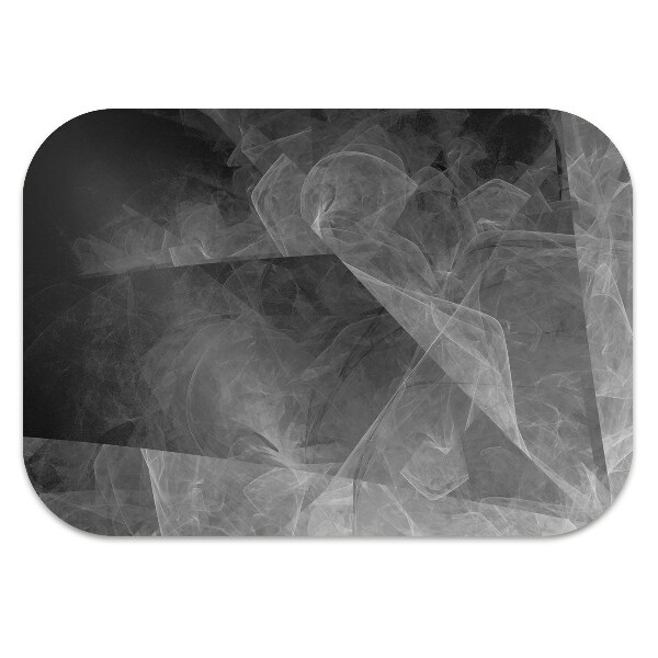 Tapis de chaise Abstraction de graphite