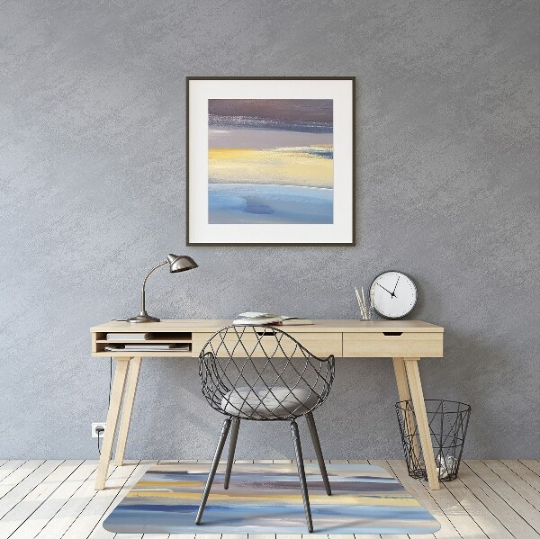Tapis pour chaise de bureau Ciel peint