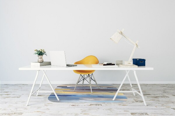 Tapis pour chaise de bureau Ciel peint