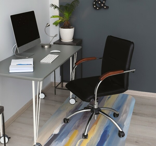 Tapis pour chaise de bureau Ciel peint