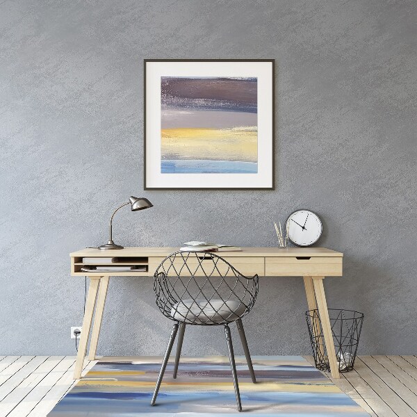 Tapis pour chaise de bureau Ciel peint