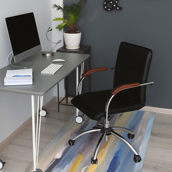 Tapis pour chaise de bureau Ciel peint