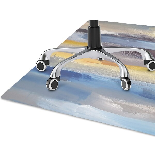 Tapis pour chaise de bureau Ciel peint
