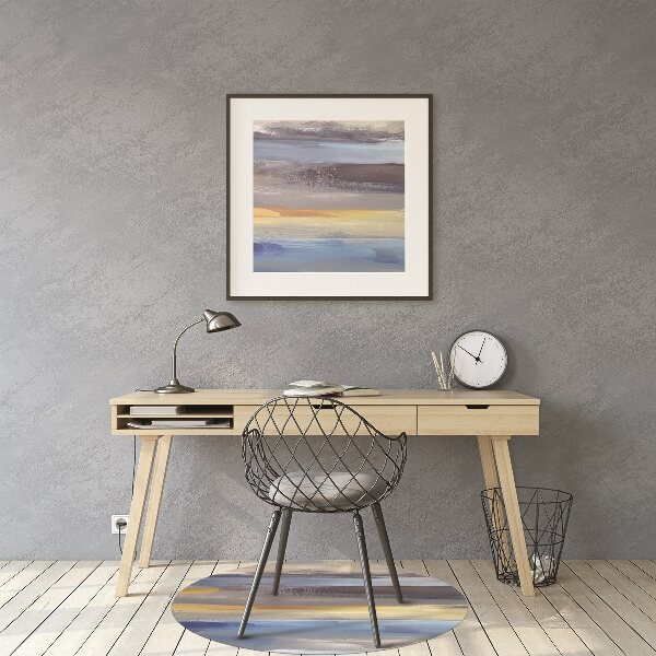 Tapis pour chaise de bureau Ciel peint