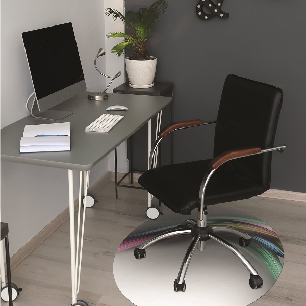 Tapis pour chaise de bureau Abstraction