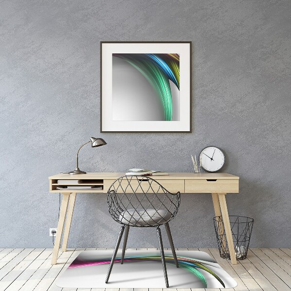 Tapis pour chaise de bureau Abstraction