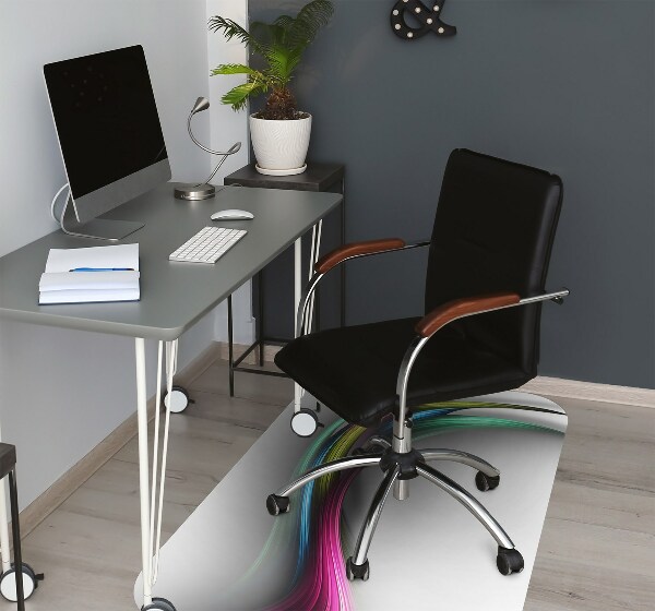 Tapis pour chaise de bureau Abstraction