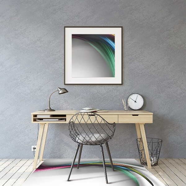 Tapis pour chaise de bureau Abstraction