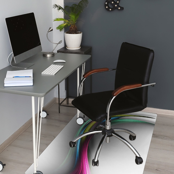Tapis pour chaise de bureau Abstraction