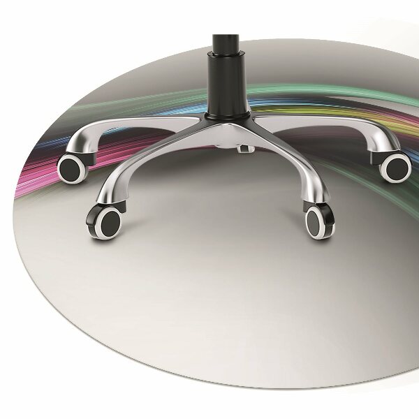 Tapis pour chaise de bureau Abstraction