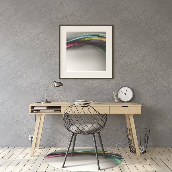 Tapis pour chaise de bureau Abstraction