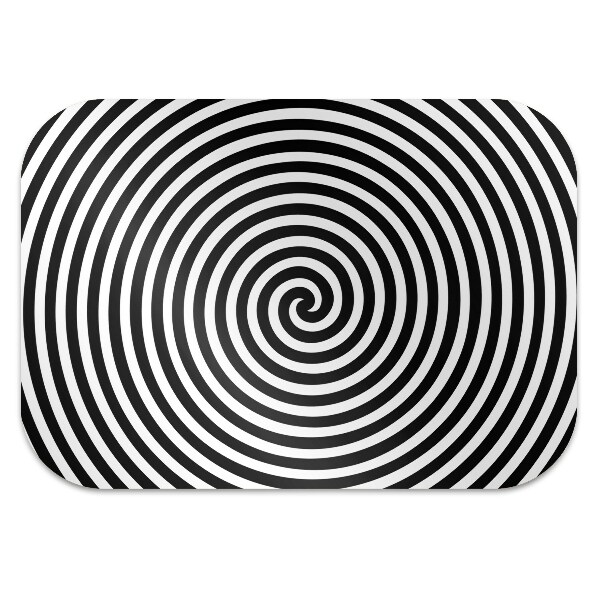 Tapis de chaise de bureau Spirale