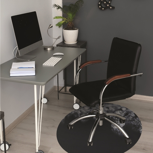 Tapis de chaise de bureau Diamants