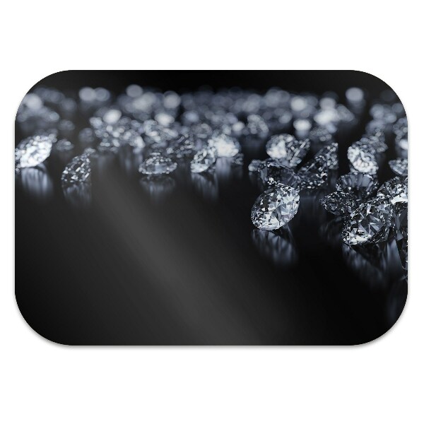 Tapis de chaise de bureau Diamants