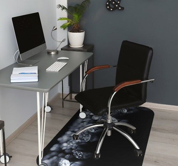Tapis de chaise de bureau Diamants