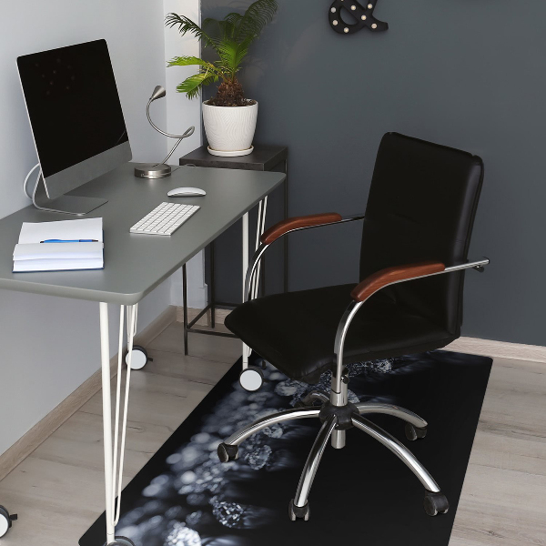 Tapis de chaise de bureau Diamants