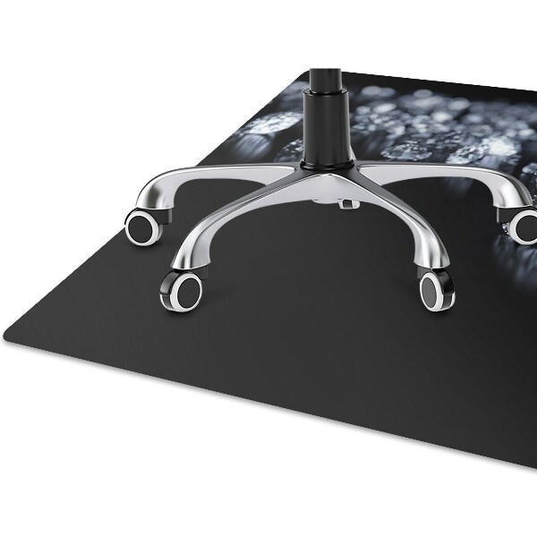 Tapis de chaise de bureau Diamants