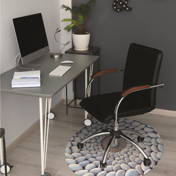 Tapis bureau Cercle de pierres