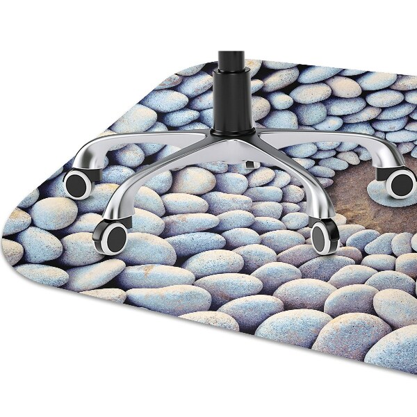 Tapis bureau Cercle de pierres