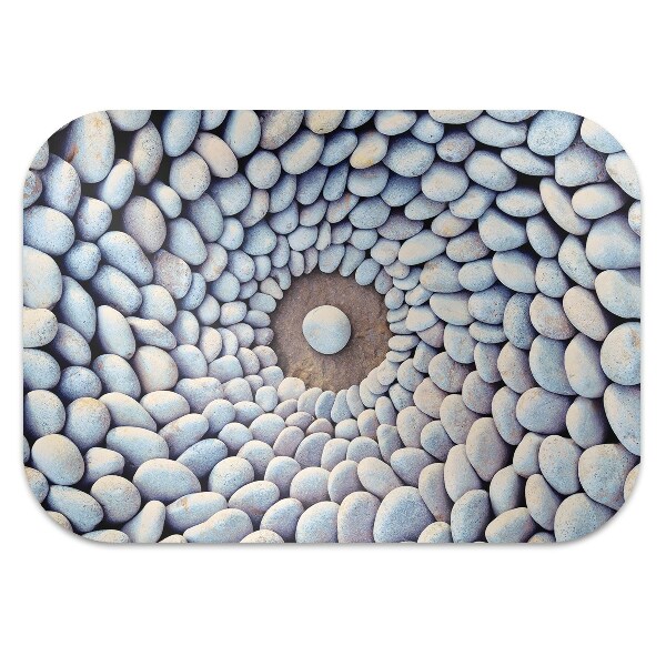 Tapis bureau Cercle de pierres